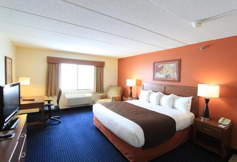 带大床的标准间, Americinn By Wyndham Cedar Rapids Airport