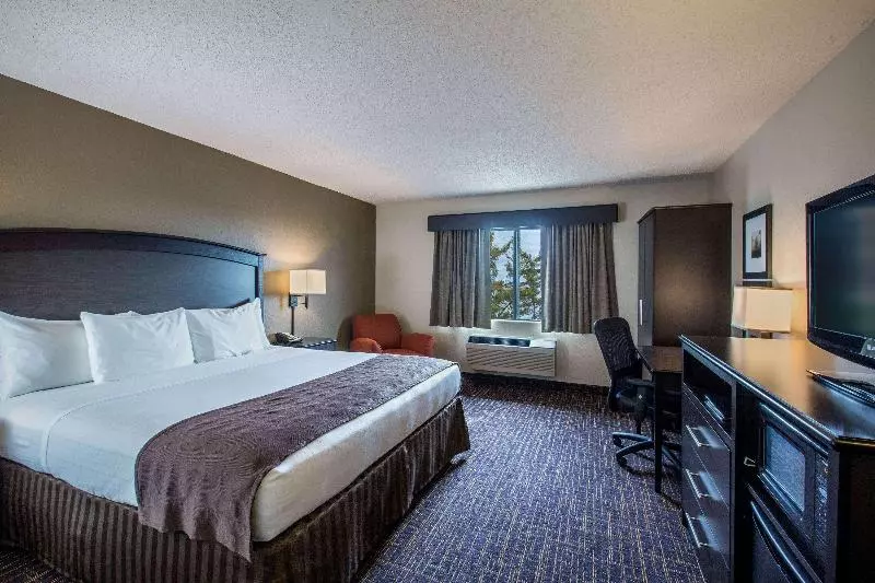 اتاق استاندارد با تخت بزرگ, Americinn By Wyndham Peoria