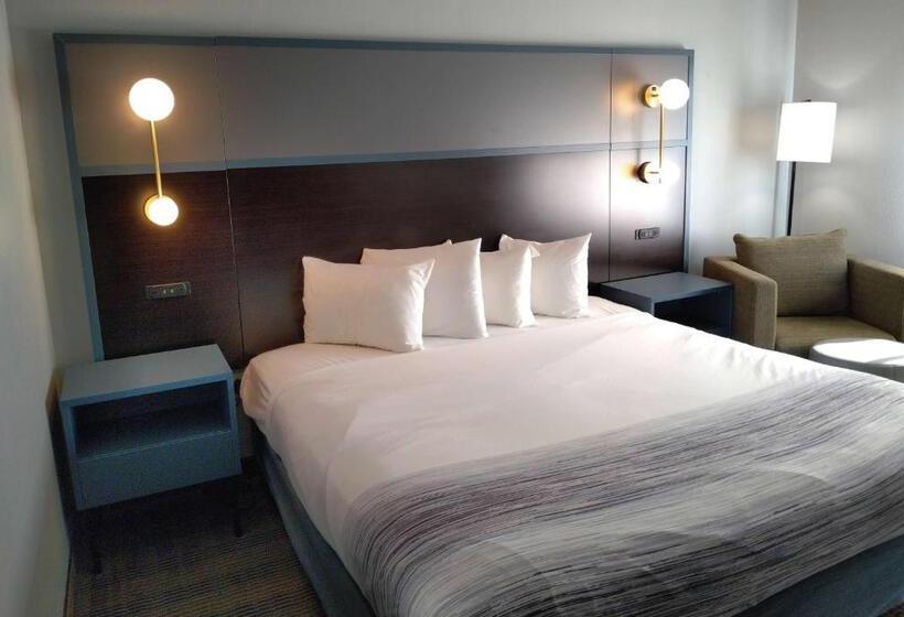 غرفة قياسية سرير كينج لذوى الإحتياجات الخاصة, Americinn By Wyndham Peoria