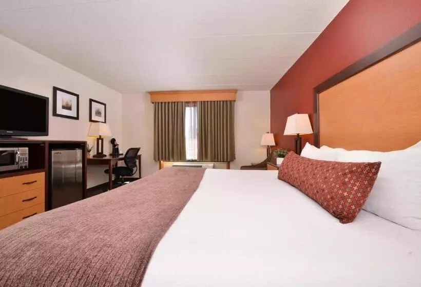 キングサイズベッドのスタンダードルーム, Best Western Plus Sidney Lodge