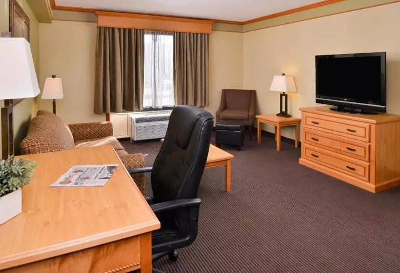 キングサイズベッドのデラックススイート, Best Western Plus Sidney Lodge