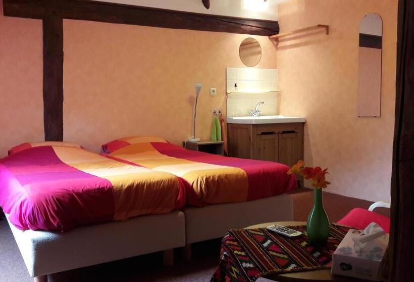 带共用浴室的标准房间, Bed & Breakfast Onder Dak