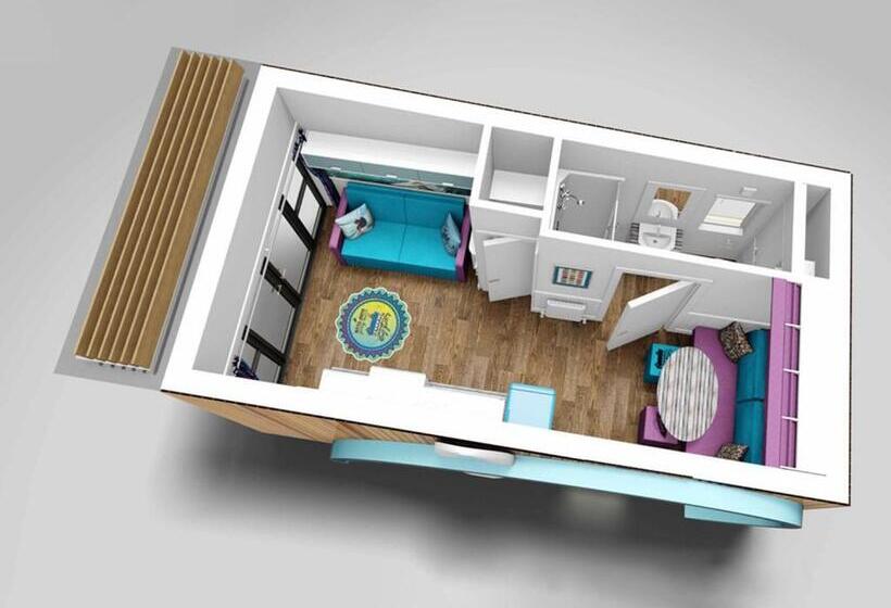 침실 1개 주택, Wild Rose Holiday Park