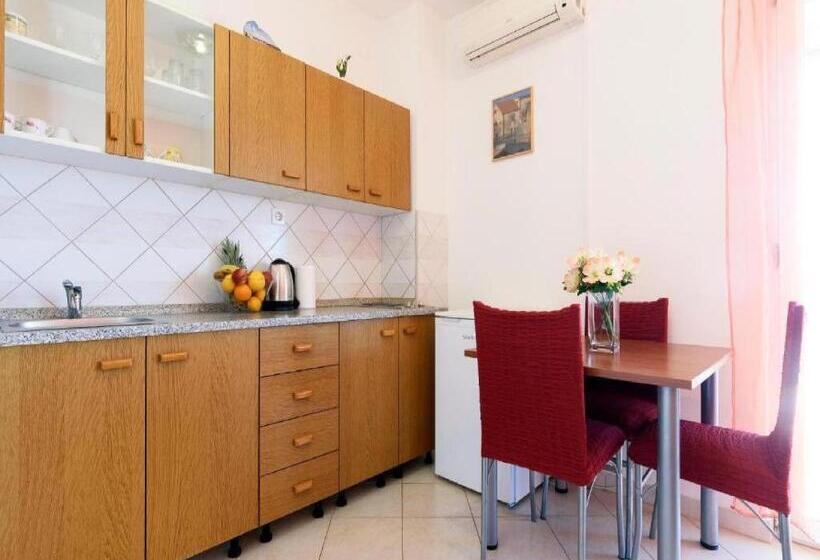 شقة غرفة نوم واحدة مزودة بتراس مطلة على البحر, Apartments Milic