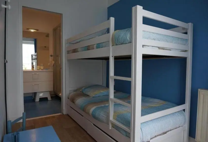 ファミリールーム, B&b Le Clos Saint Jean   Omaha Beach