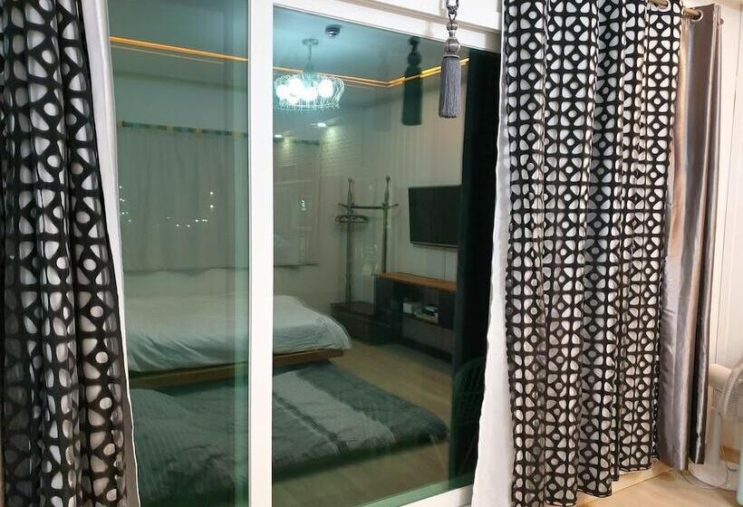 ダブルベッドのスタンダードシングルルーム, Wind Jeju Cafe & Pension