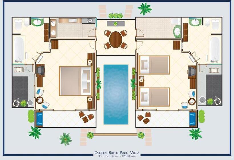 סוויטת 2 חדרי שינה, Puri Bagus Lovina