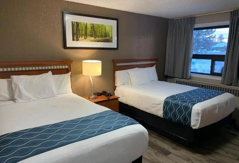 ２ダブルベッドのスタンダードルーム, Champlain Motor Inn