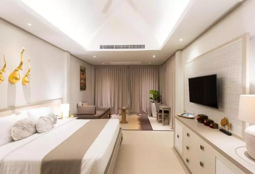 オーシャンビューのプレミアムルーム。, Rocky S Boutique Resort   Veranda Collection Samui   Sha Extra Plus