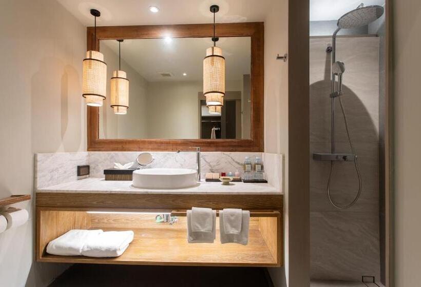 オーシャンビューのプレミアムルーム。, Rocky S Boutique Resort Veranda Collection Samui Sha Extra Plus