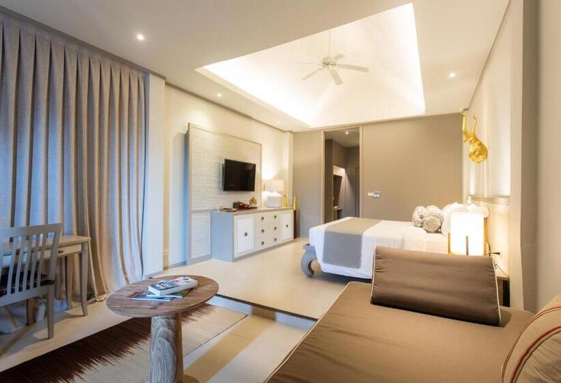 オーシャンビューのプレミアムルーム。, Rocky S Boutique Resort Veranda Collection Samui Sha Extra Plus