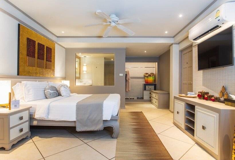 ガーデンビューデラックスルーム, Rocky S Boutique Resort Veranda Collection Samui Sha Extra Plus