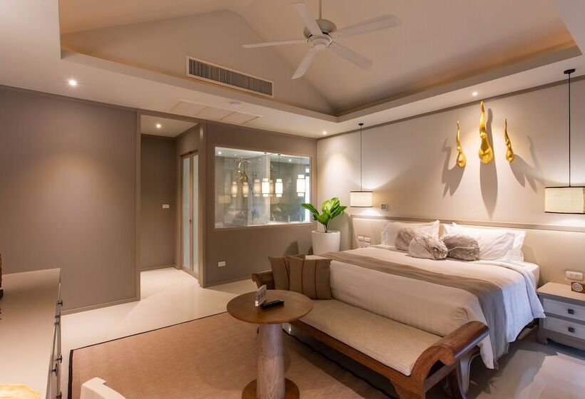 プールの見えるデラックスルーム, Rocky S Boutique Resort Veranda Collection Samui Sha Extra Plus