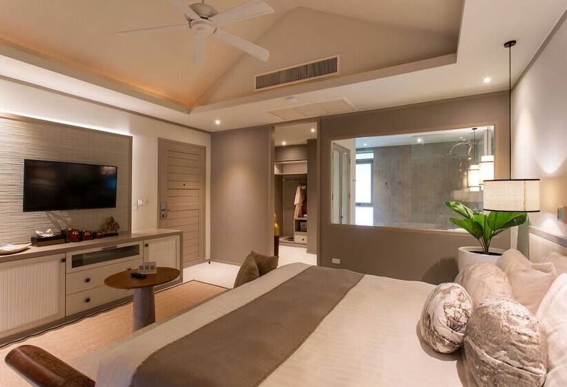 プールの見えるデラックスルーム, Rocky S Boutique Resort Veranda Collection Samui Sha Extra Plus