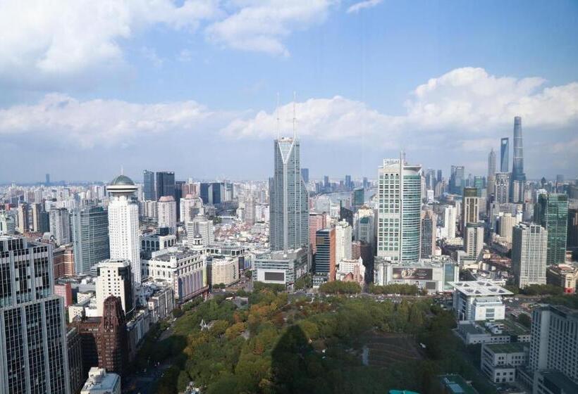 스탠다드 룸 킹사이즈 침대, Jw Marriott  Shanghai At Tomorrow Square