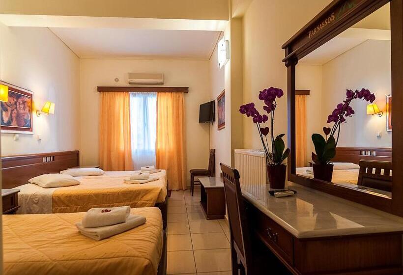 Quarto Triplo Economy, Parnassos Delphi