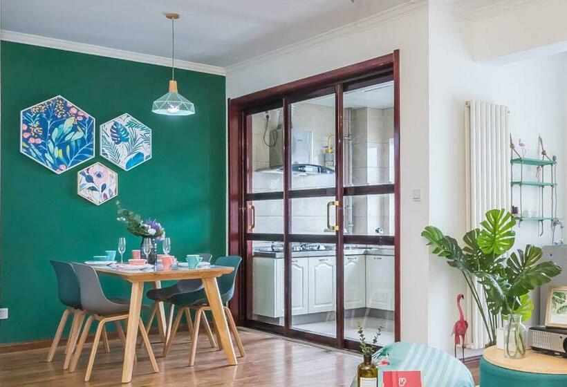 شقة غرفة واحدة, Zhengzhou Jinshui·dongfeng Roadsubway Station· Locals Apartment 00160200