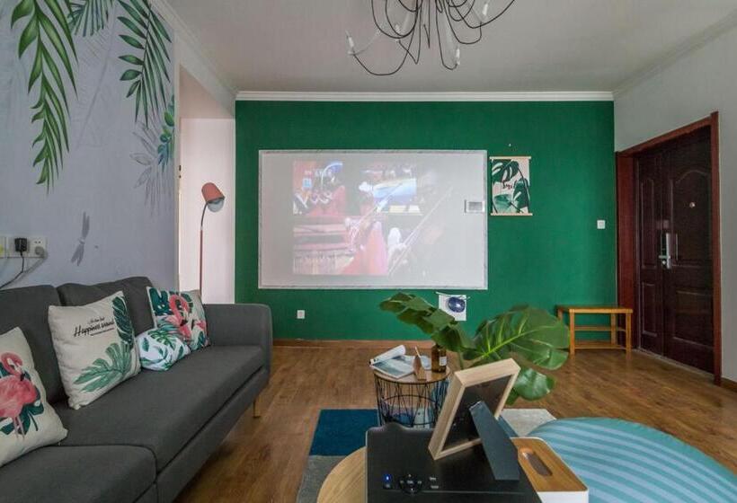 شقة غرفة واحدة, Zhengzhou Jinshui·dongfeng Roadsubway Station· Locals Apartment 00160200