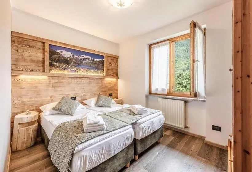 ２ベッドルームアパートメント, Villetta Val Di Sole