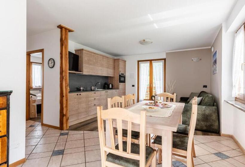 شقة غرفتين, Villetta Val Di Sole