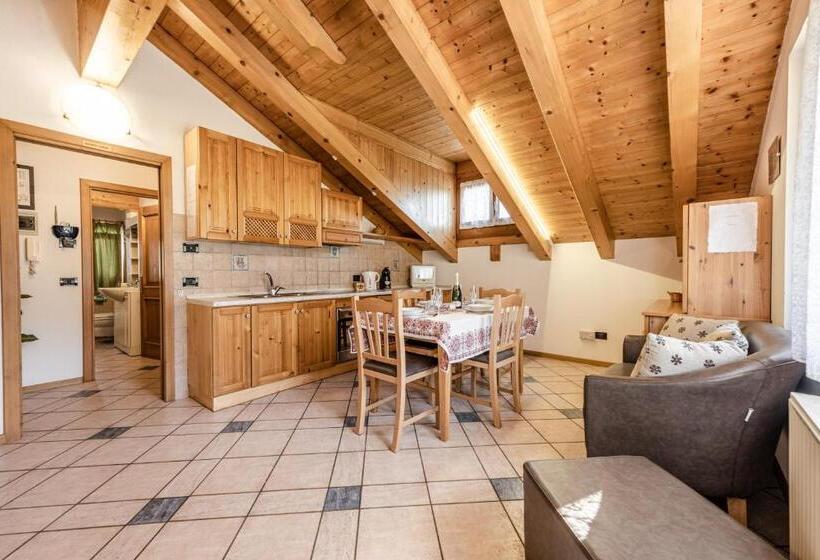 3침실 수피리어 아파트, Villetta Val Di Sole