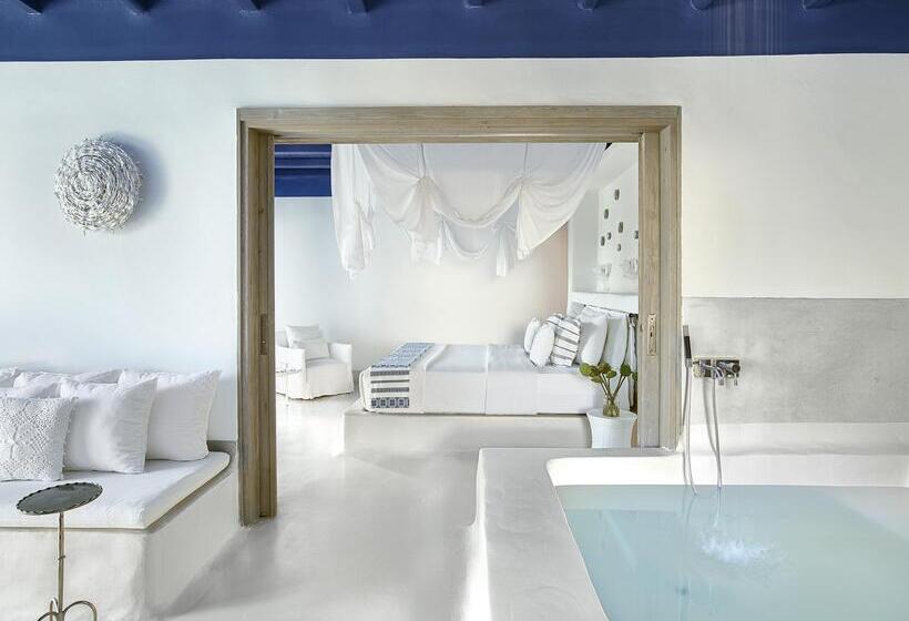 Вилла с 1 спальней и бассейном, Mykonos Blu, A Grecotel Resort To Live