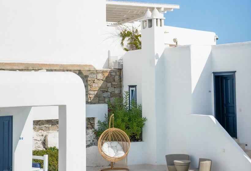 וילה עם חדר שינה אחד ובריכת שחיה, Mykonos Blu, A Grecotel Resort To Live