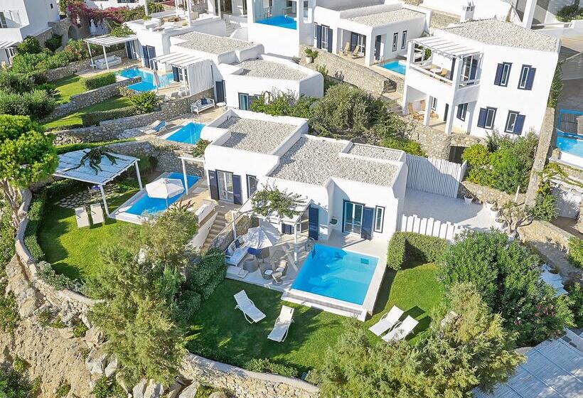 וילה עם חדר שינה אחד ובריכת שחיה, Mykonos Blu, A Grecotel Resort To Live