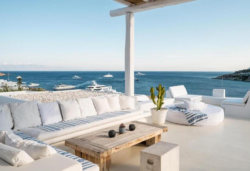 וילה עם חדר שינה אחד ובריכת שחיה, Mykonos Blu, A Grecotel Resort To Live