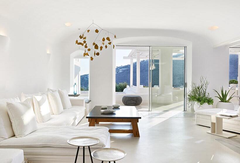 וילה עם חדר שינה אחד ובריכת שחיה, Mykonos Blu, A Grecotel Resort To Live