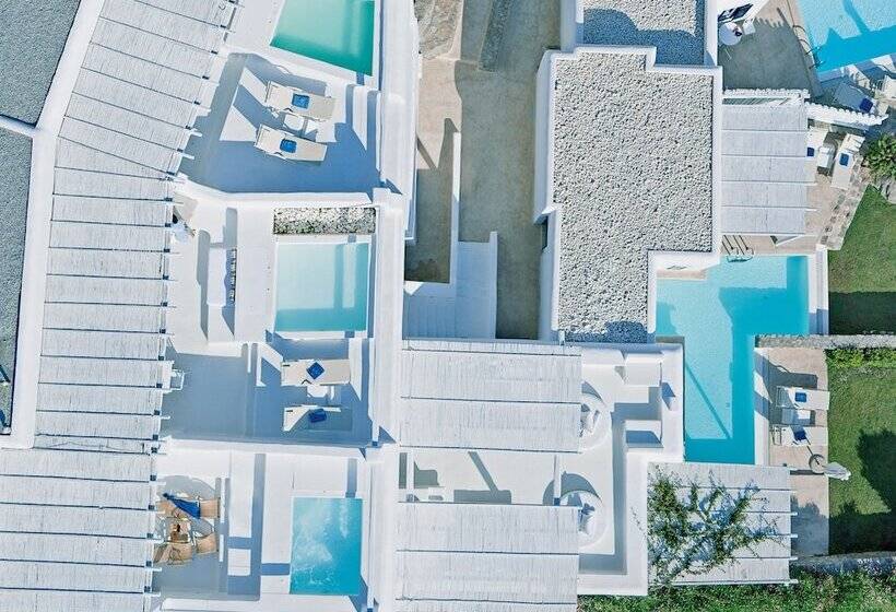 וילה עם חדר שינה אחד ובריכת שחיה, Mykonos Blu, A Grecotel Resort To Live