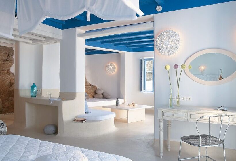 Вилла с 1 спальней и бассейном, Mykonos Blu, A Grecotel Resort To Live