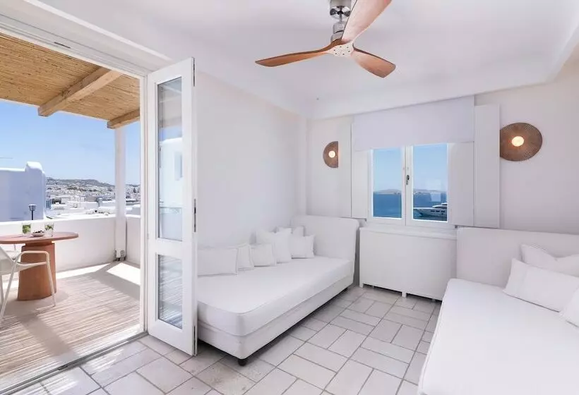 سوئیت پریمیوم با چشم‌انداز دریا, Porto Mykonos