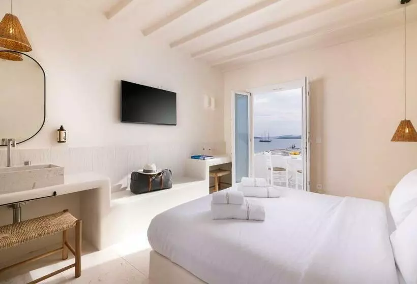 اتاق لوکس با چشم‌انداز دریا, Porto Mykonos