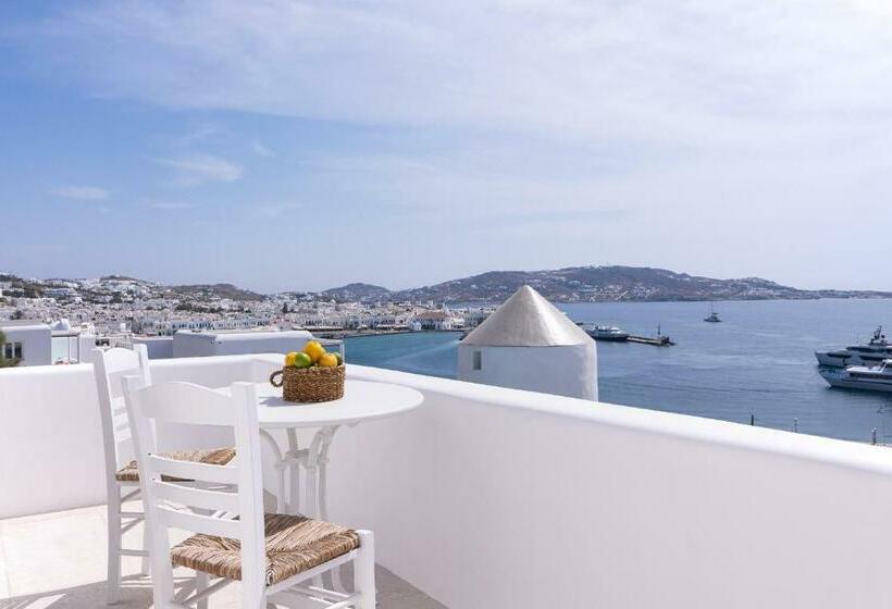 اتاق لوکس با چشم‌انداز دریا, Porto Mykonos