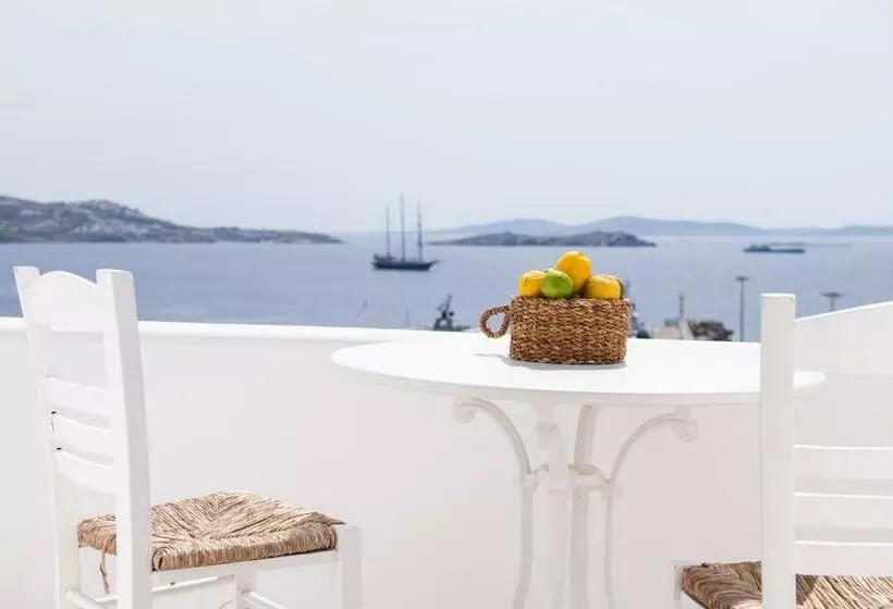 اتاق لوکس با چشم‌انداز دریا, Porto Mykonos