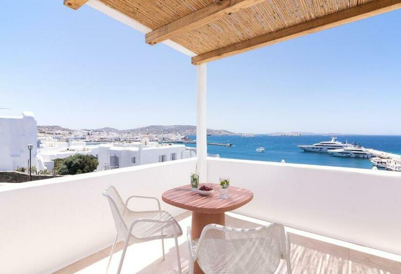 带海景的高级套房, Porto Mykonos