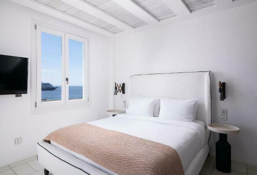 带海景的高级套房, Porto Mykonos