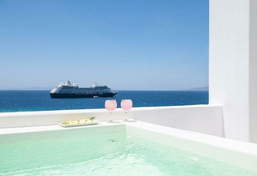 سوئیت پریمیوم با چشم‌انداز دریا, Porto Mykonos