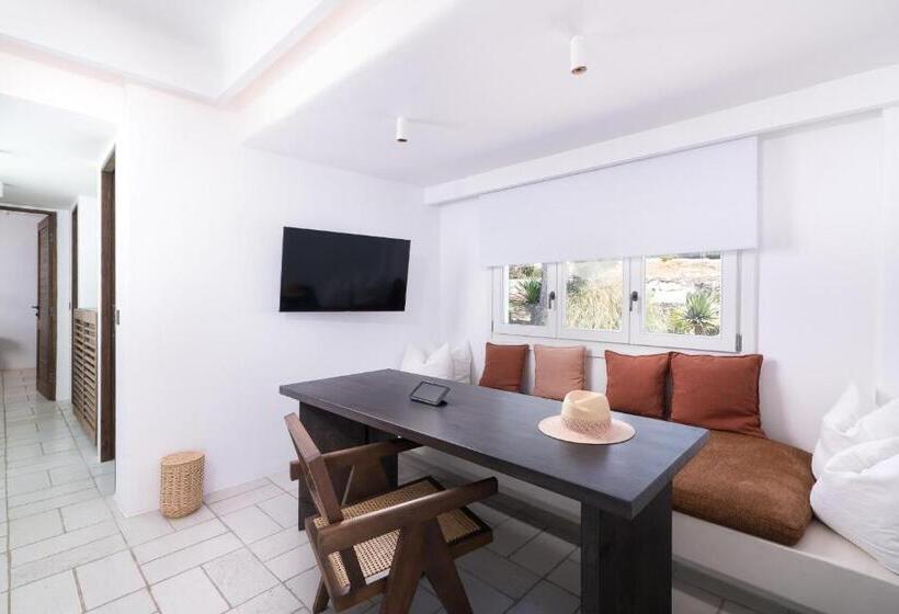 带海景的高级套房, Porto Mykonos