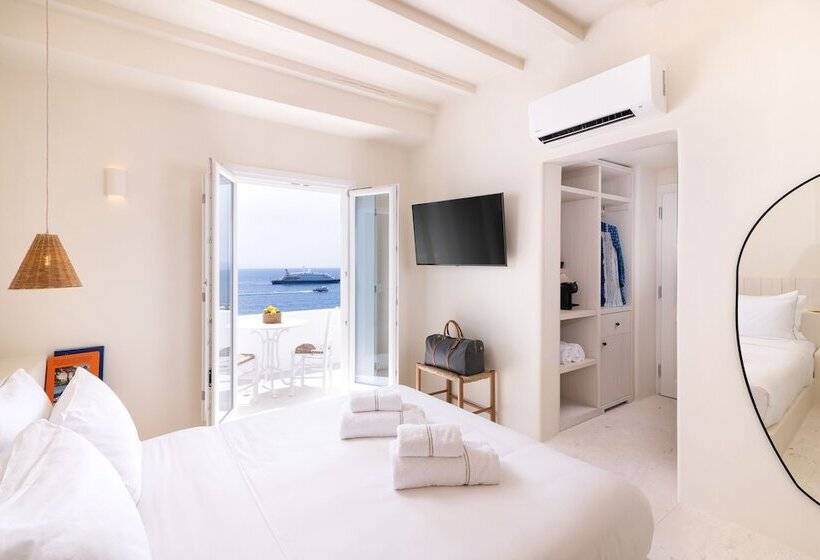 اتاق لوکس با چشم‌انداز دریا, Porto Mykonos