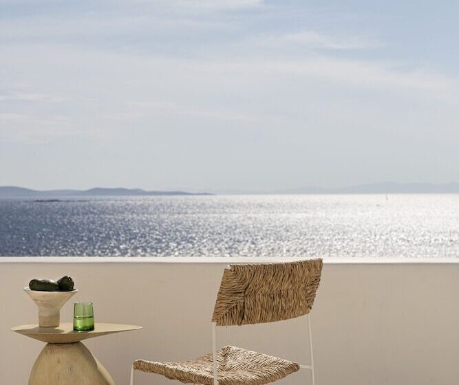 高级套房带海景, Porto Mykonos