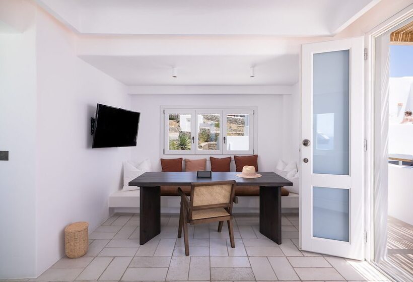 带海景的高级套房, Porto Mykonos