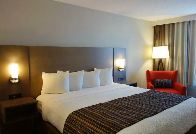 キングサイズベッドのスタンダードルーム, Country Inn & Suites By Radisson, Mason City, Ia