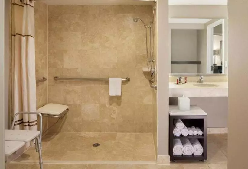 キングサイズベッドのスイートルーム, Dallas Marriott Suites Medical/market Center