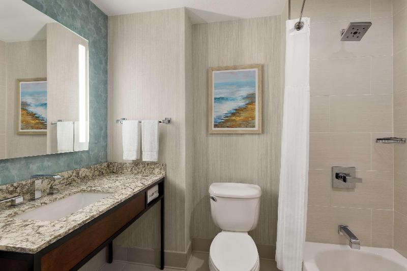 带海景的标准房, Hilton Garden Inn Carlsbad Beach