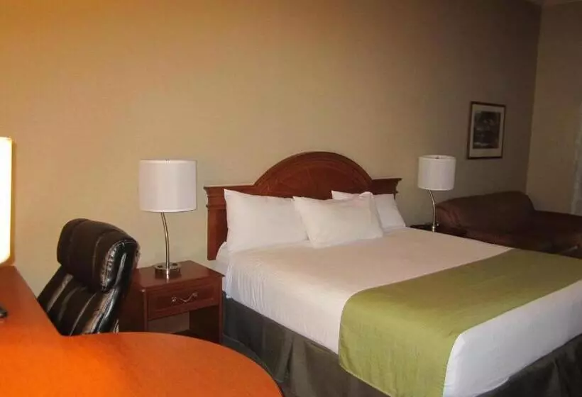キングサイズベッドのスタンダードルーム, Super 8 By Wyndham Fort St. John Bc