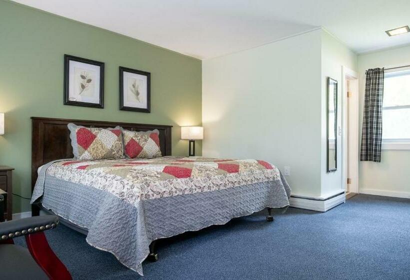 キングサイズベッドのデラックスルーム, Acadia Pines Motel