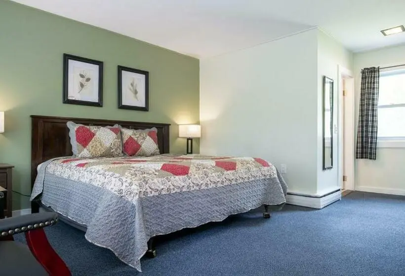 キングサイズベッドのデラックスルーム, Acadia Pines Motel