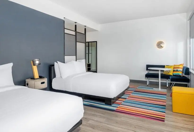２ダブルベッドのスタンダードルーム, Aloft Denver North Westminster